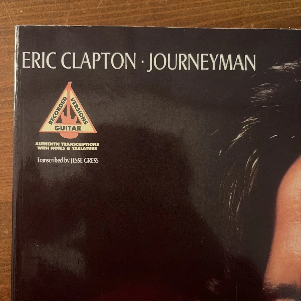 ERIC CLAPTON GUITAR TAB / TABLATURE / JOURNEYMAN / GUITAR SONGBOOK